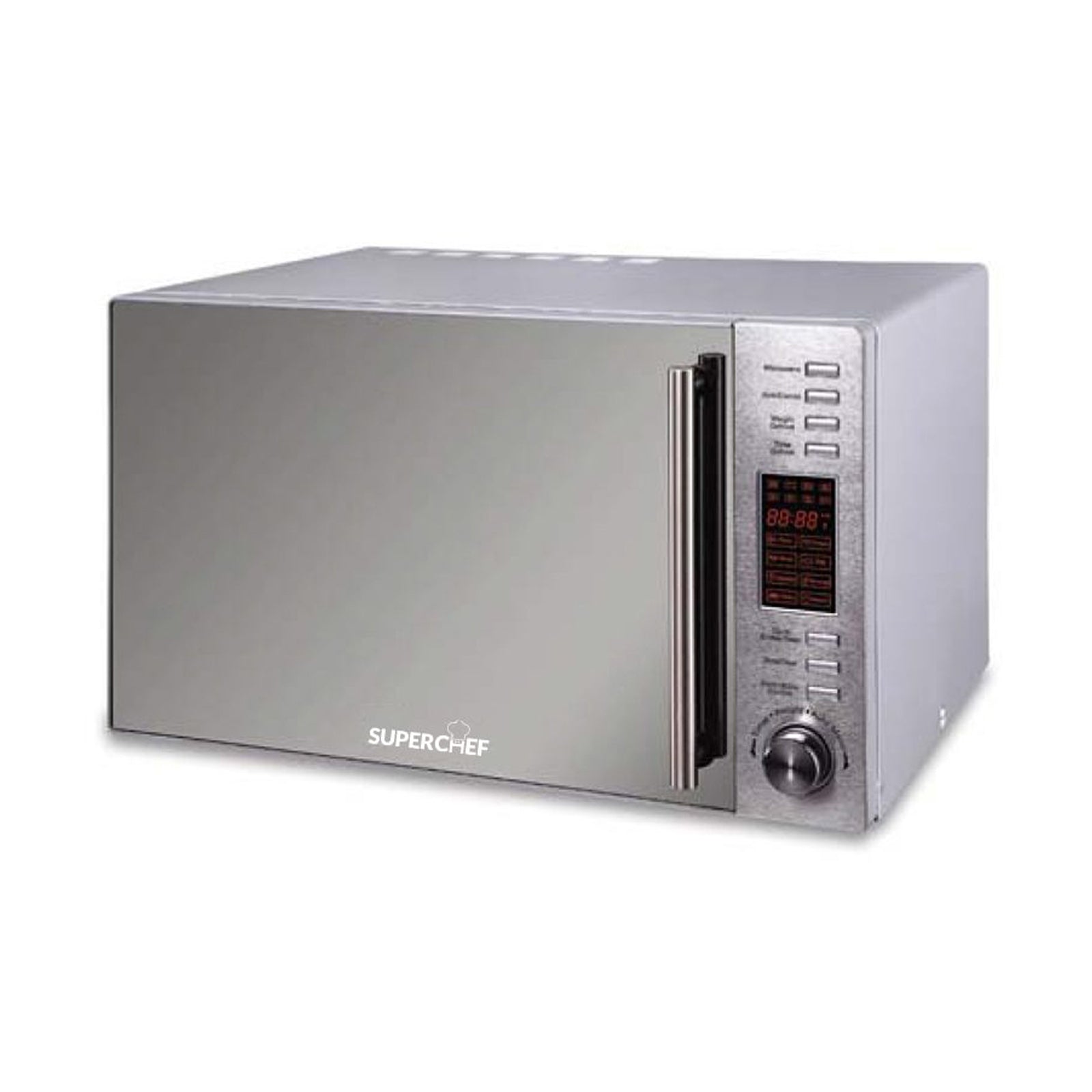 Super Chef Microwave 30L 1000W with Grill Silver