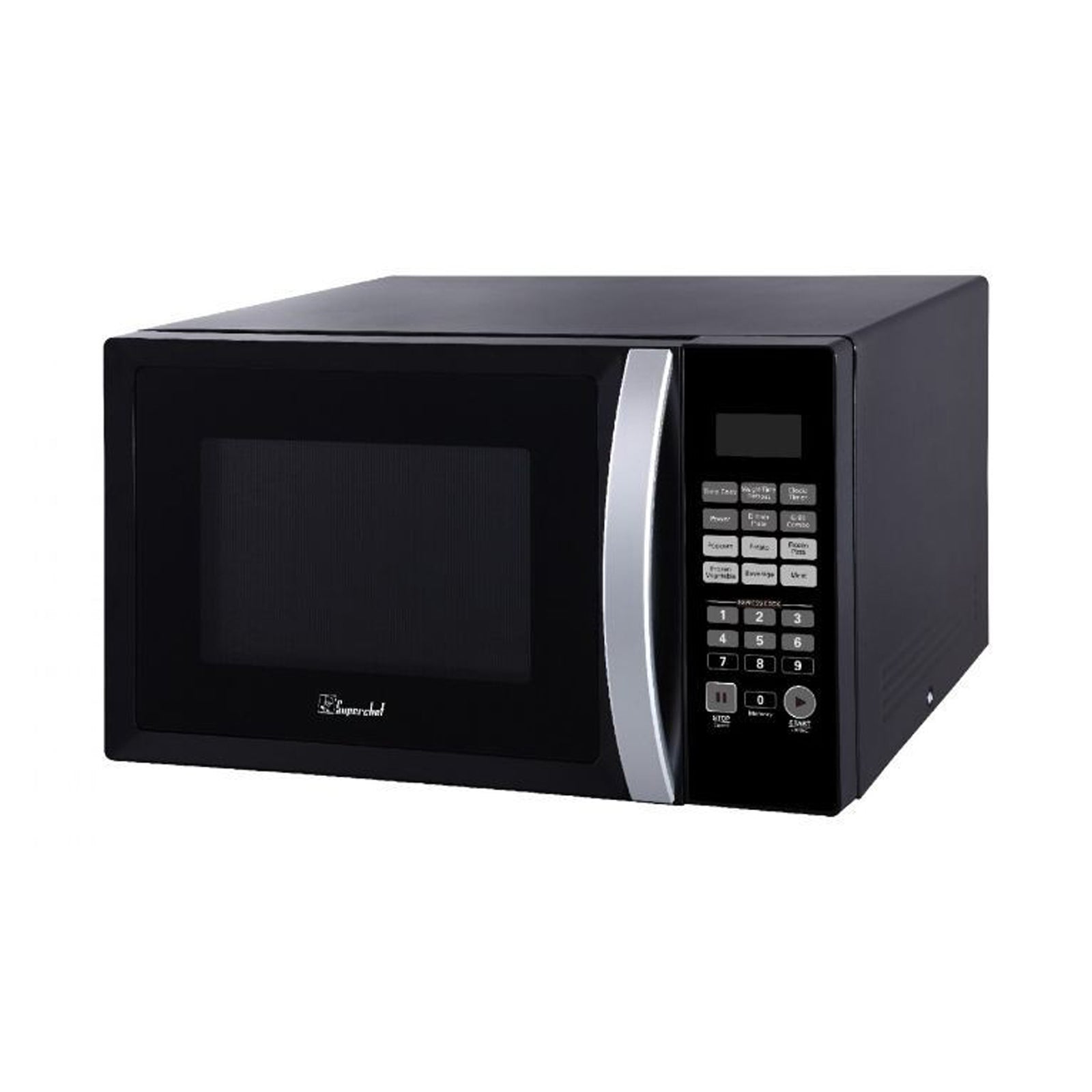 Super Chef Microwave 36L 1100W with Grill Black