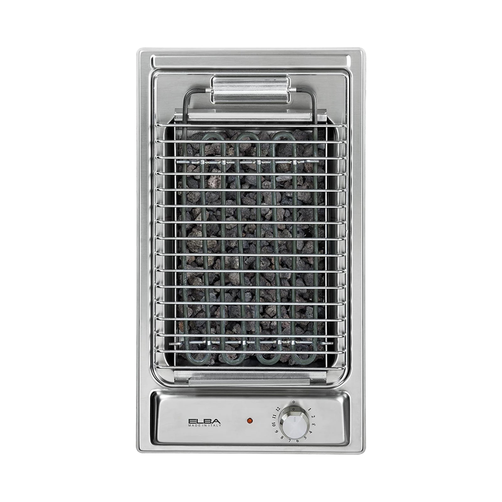 ELBA Electric Barbecue 30cm /Pumice Stones Stainless Steel